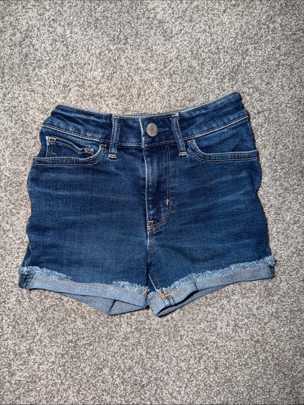 Gap Denim Girls Size 7 Slim Shortie High Rise